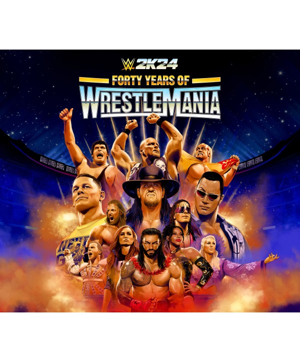 WWE 2K24 Forty Years of WrestleMania Edition XBOX One / Xbox Series X|S Xbox One Key GLOBAL